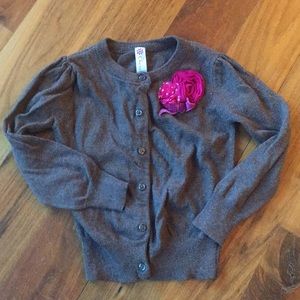 Brown Marled cardigan